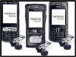 Czarny, Nokia N70, Nokia N73, Nokia N91